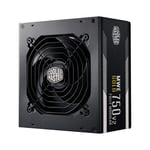 Cooler Master MWE Gold 750W V2 Full Modular, ATX, 12 cm fläkt, löstagbara kablar, 80PLUS Gold