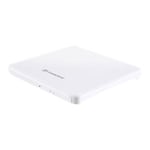 TRANSCEND Transcend 8X DVDS-W - Lecteur de disque DVD±RW (±R DL)/DVD-RAM 8x/8x/5x USB 2.0 externe blanc