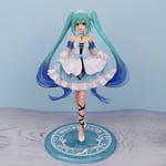 Anime Hatsune Miku e Kawaii Virtual Singer Miku Manga Statue Fi - Perfet Blue One Size