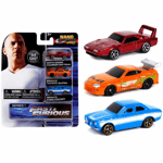 JADA 31124 Nano Fast & Furious. 3 models per pack. NEW Original packaging.