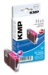 KMP H65 ink cartridge magenta comp. w. HP CB 324 EE No. 364 XL