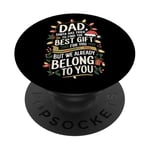 Dad Santa Tried Find The Best Gift For You We Belong To You PopSockets Adhesive PopGrip