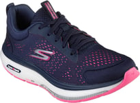 Skechers Womens Trainers Go Walk Workout Lace Up navy UK Size