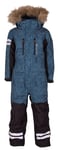 Lindberg Kids' Colden Overall Denim Blue, 100