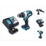 Dhp 486 RA1 Perceuse-visseuse à percussion sans fil 18 v 130 Nm Brushless + 1x batterie 2,0 Ah + chargeur - Makita