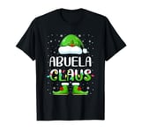 Santa Hat Abuela Claus Ugly Xmas Group Christmas Pajama T-Shirt