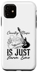 Coque pour iPhone 11 La musique country, c'est juste Farm Emo