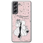 ERT GROUP mobile phone case for Samsung S21 FE original and officially Licensed Disney pattern Cruella and Puppy 001 optimally adapted to the shape of the mobile phone, case made of TPU