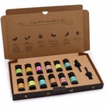 Aromatherapy Essential Oils Set - Summer Starter Pack Kit Box Gift Bottles