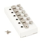 Fender® »AMERICAN VINTAGE STRAT®/TELE® TUNING MACHINES« Mécaniques pour guitare électrique - Ratio 15:1-6-gauche - Couleur: Nickel