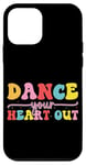 Coque pour iPhone 12 mini Citation colorée Dance Your Heart Out