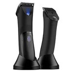 Electric Body Trimmer and Shaver for Men and Women, Waterproof Body Hair