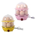 220V Multifunctional DoubleLayer Electric Eggs Boiler Cooker Steamer Home