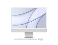 Apple iMac 24" 4.5K, M1, 8GB RAM, 256GB SSD, 8-core Graphics, Silver, Dansk