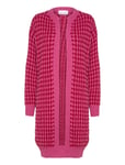 Noella Gio Knit Cardigan Rosa