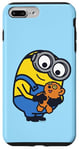 Coque pour iPhone 7 Plus/8 Plus Minions Cute Bob Favorite Teddy Bear Portrait