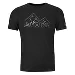 Ortovox 185 Merino Protact TS - T-shirt en laine mérinos homme Black Raven L