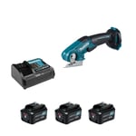 Makita CP100DSM-3 12v Max CXT Multi Cutter (3x4Ah)