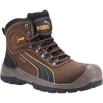 Puma Safety Sierra Nervada Mid Leather Brown Safety Boots