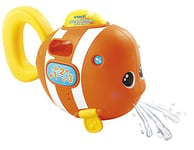 Vtech Jouet de Bain - Léon P'tit Poisson à Chansons - Version FR, Orange, Taille Unique