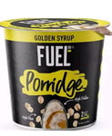 FUEL10K Porridge Pots, Golden Syrup - 8x70g - High Protein On The Go Breakfast