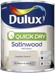 DULUX QD SATINWOOD EGYPTIAN COTTON 750ML