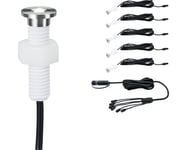 Decklight PAULMANN MicroPen II Plug & Shine 5x0,22W Påbyggnadsset 5-pack