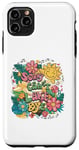 Coque pour iPhone 11 Pro Max Sorry Can't Lake Bye - Chanson florale Funny Groovy Sunny Summer