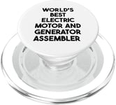 World's Best Electric Motor And Generator Assembler PopSockets PopGrip for MagSafe