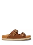 Ralph Lauren Turbach Leather Sandals, Tan