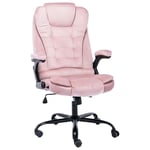 Chaise de bureau Rose Velours