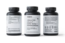 High Potency 4750mg Himalayan Shilajit, Safed Musli & Ashwagandha Extract - 60