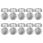 10 Sets Canning Jar Caps Jam Jar Lids Wide Mouth Mason Jars Plastic Mason Jars