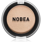 NOBEA Day-to-Day Mono Eyeshadow Øjenskygge med glitter Skygge Toasted almond 3,5 g