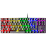 Clavier Gamer Mécanique (blue Switch) Mars Gaming Mk80 Rgb (noir)