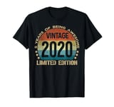 5 Year Old Gifts Vintage 2020 Limited Edition 5th Birthday T-Shirt