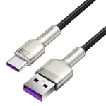Baseus USB - USB-C Kabel, 66W, 0.25m - Svart