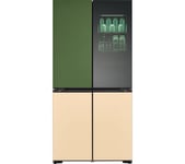 LG ELCTRNC MoodUp GMV960NNME American-Style Smart Fridge Freezer - Colour Changing