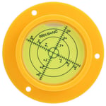 FOLOSAFENAR Round Bubble Level ABS Diameter Disc Bullseye 90mm Durable Lightweight Portable,for Horizontal Calibration of Scales,Electronic Scales