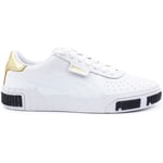 Chaussures Puma  Cali Bold Metallic WN'S White Gold 37120701