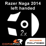 Corepad Skatez Razer Naga 2014 Left Handed Souris Pieds Patins Hyperglides