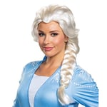 Disguise Perruque Disney Elsa Frozen 2 Wig pour femme, blonde, taille unique adulte