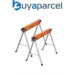  Bora PM-3350 Workhorse Sawhorse Pair with Folding Legs Heavy Duty Trestles