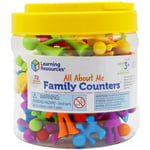 Learning Resources All About Me Family Counters (Set of 72)