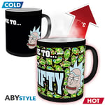 RICK AND MORTY Mug Thermo-réactif Get Schwifty