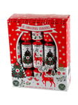 Festive Nordic Christmas Crackers with Recyclable Packaging - Pack of 10