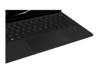 Microsoft Surface Go Type Cover - Tangentbord - Med Pekdyna, Accelerometer - Bakgrundsbelyst - Italiensk - Svart - Kommersiell - För Surface Go, Go 2