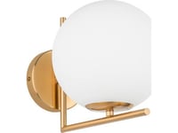 Wall Lamp Italux Wall Lamp For The Living Room White And Gold Domon