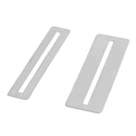 2Pcs Guitar Fretboard Guard Fret Board Protector Metal Instrument Accessory F UK