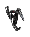 Elite Porte-Bidon Custom Race Plus, Noir/Logo Blanc (Brillant)